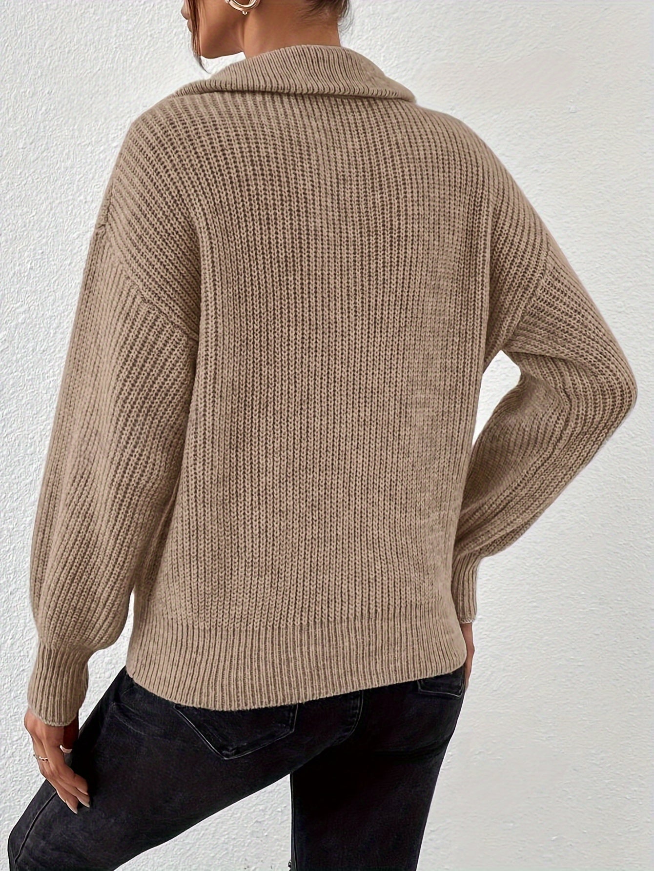 Martha | Half Zip Sweater
