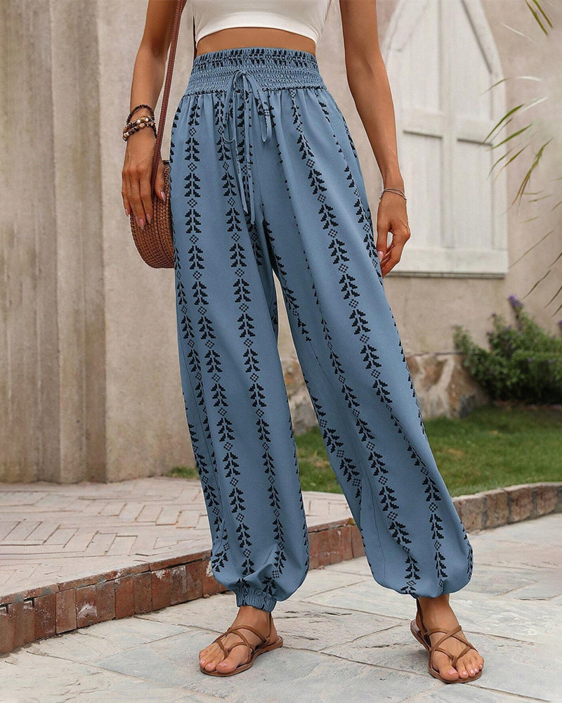 Leona | Broek Met Print