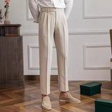 Luuk | Pantalon Met Dubbele Plooi
