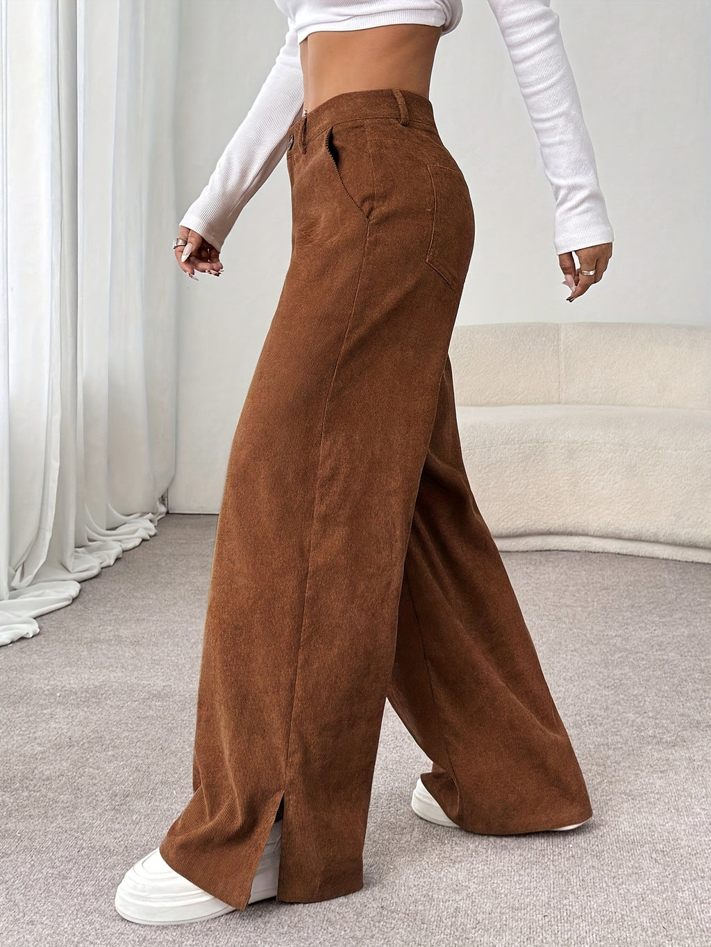 Patricia | Jeans met ribbels