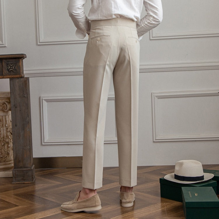 Luuk | Pantalon Met Dubbele Plooi