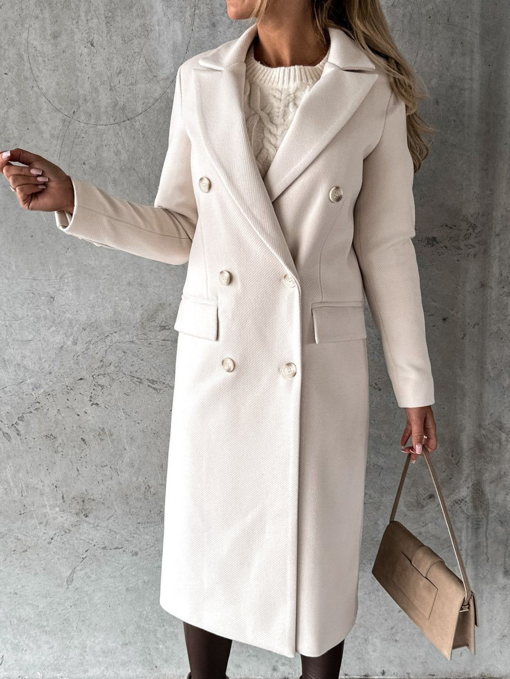 Daphne | Luxe Wollen Jas