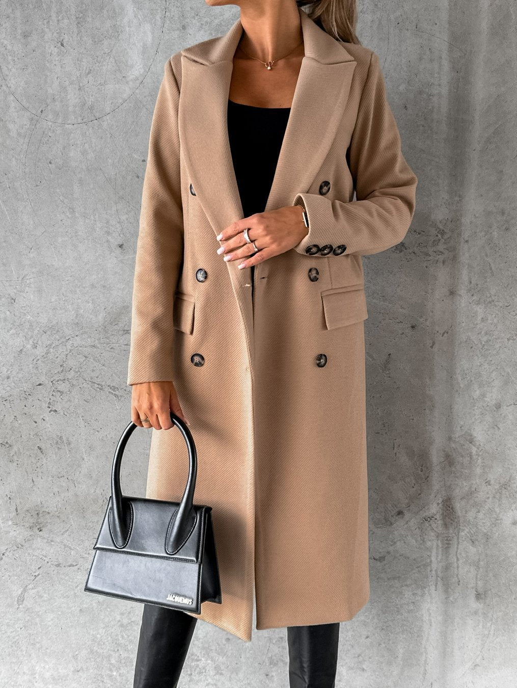 Daphne | Luxe Wollen Jas