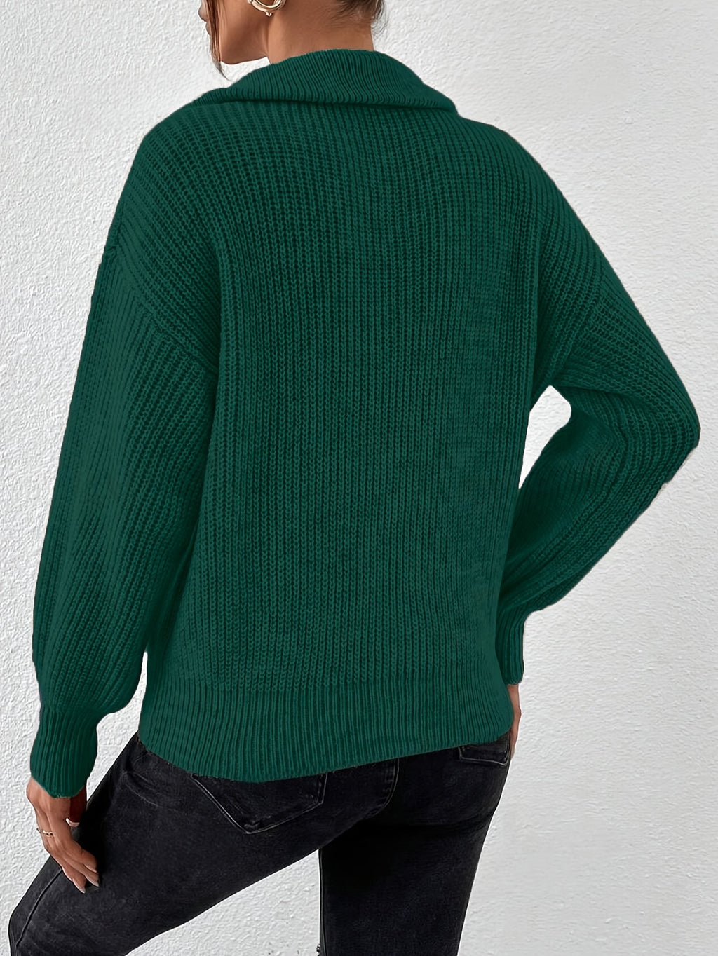 Martha | Half Zip Sweater